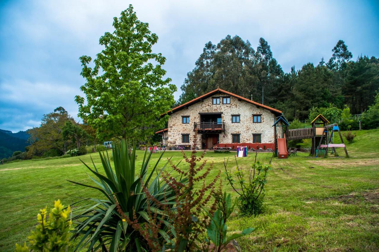 Apartamentos Rurales Larrago Busturia Exteriör bild